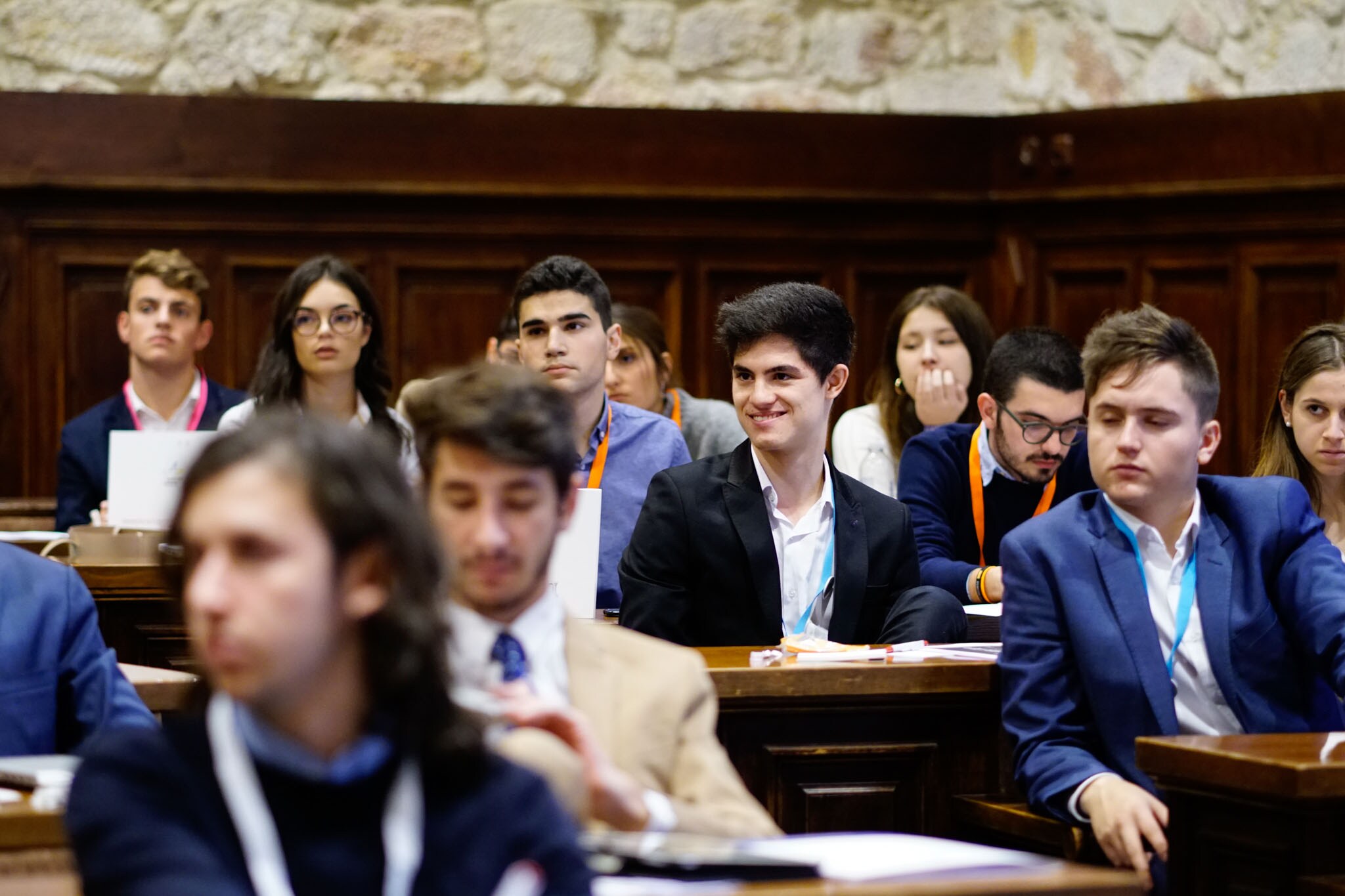 Fotos: Los alumnos de la USAL simulan un debate en el Congreso de los Diputados