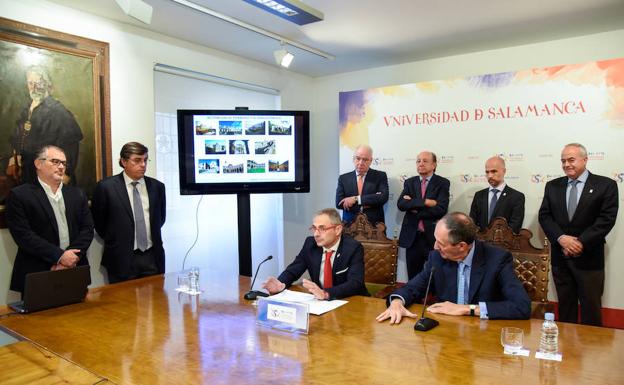 Ricardo Rivero y Antonio García Ferrer presentaron las actuaciones realizadas. 