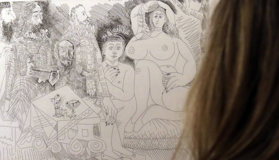 Fotos: El Patio Herreriano de Valladolid acoge por primera vez en España los grabados &#039;Suite 347&#039; de Picasso