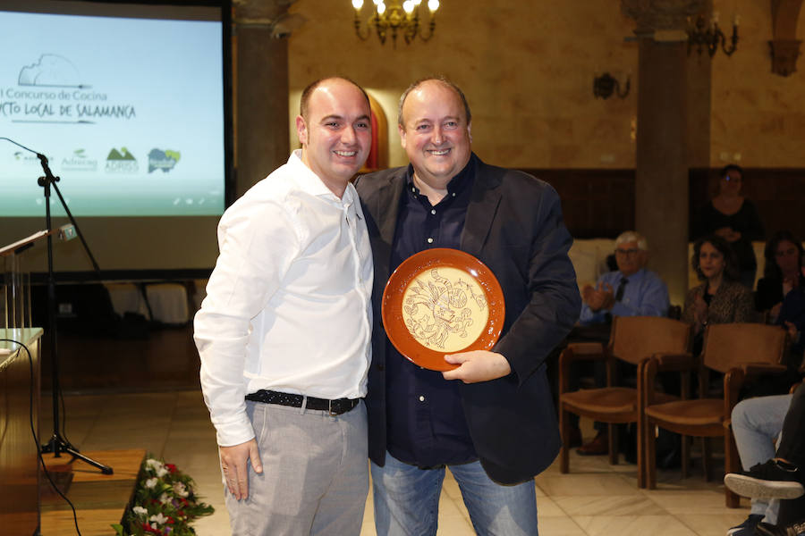 El restaurante El Pernil de Guijuelo se alzó ayer con el premio absoluto, dentro de la categoría profesional