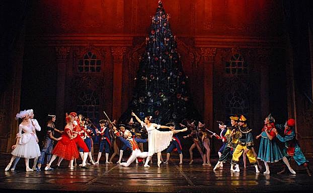 Un momento de la representación de la obra. 