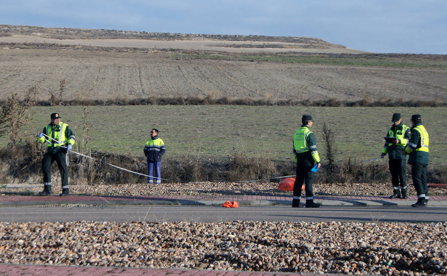 Fotos: Un muerto y tres heridos en un accidente en Cuéllar