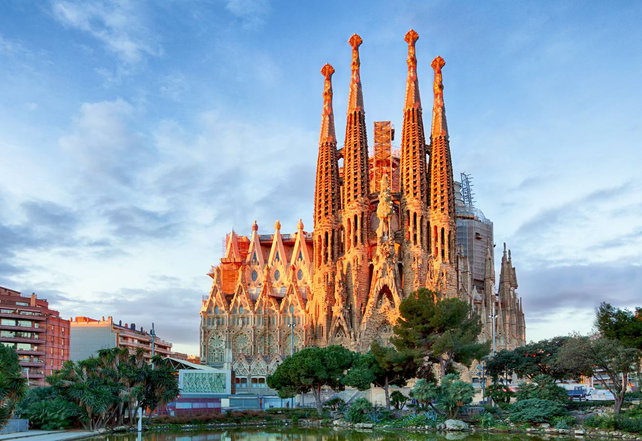 Sagrada Familia de Barcelona.