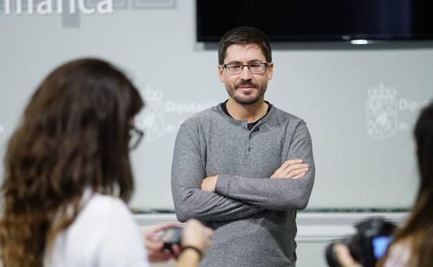 Gabriel de la Mora, concejal y diputado provincial de Ganemos Salamanca.