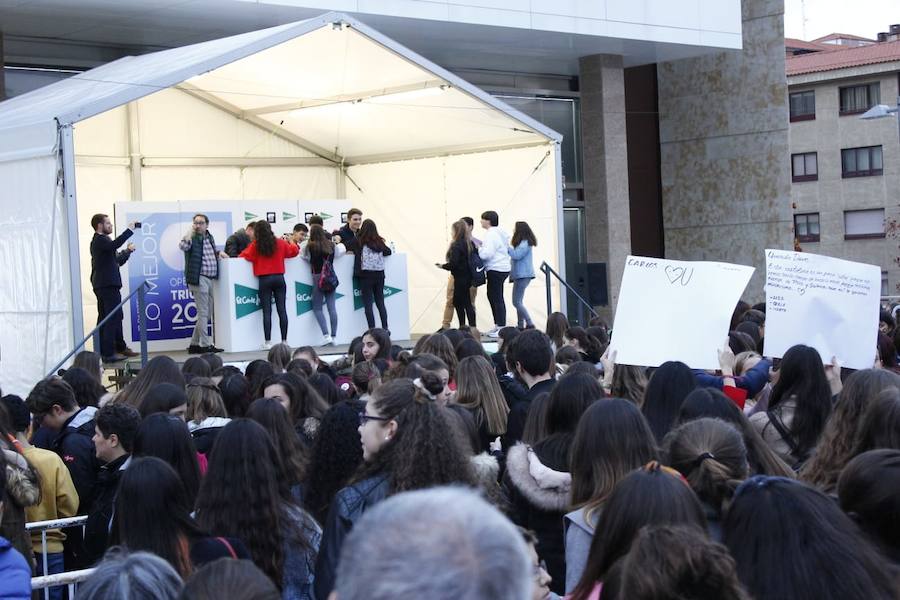 Fotos: Los concursantes de Operación Triunfo 2018 causan furor en Salamanca