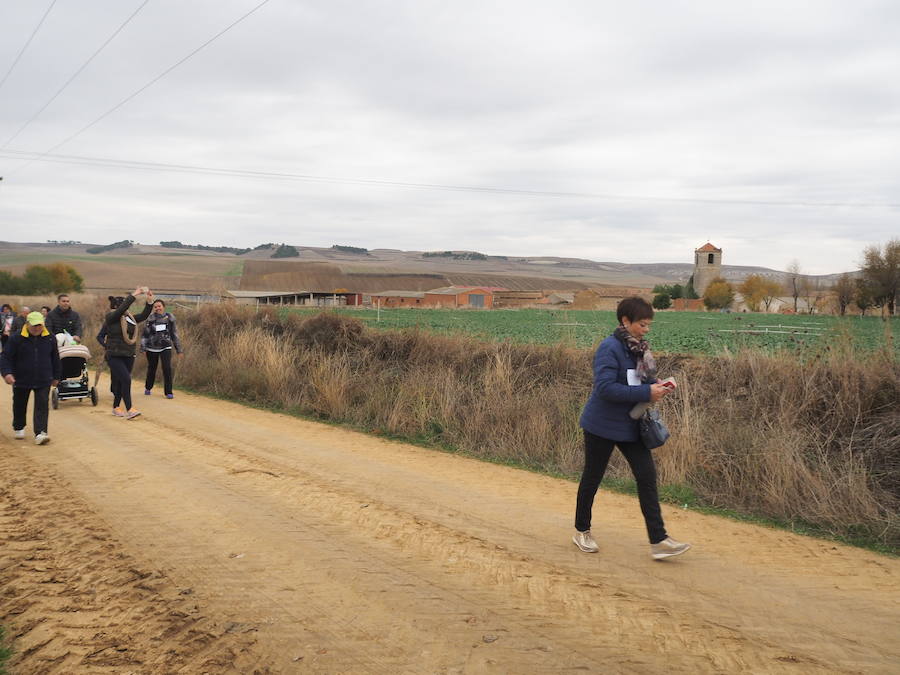 Fotos: Marcha solidaria en Villasexmir para apoyar a la pequeña Julia