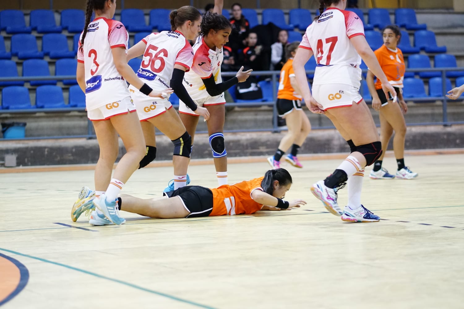 El combinado español se encuentra esta semana de concentración en Béjar