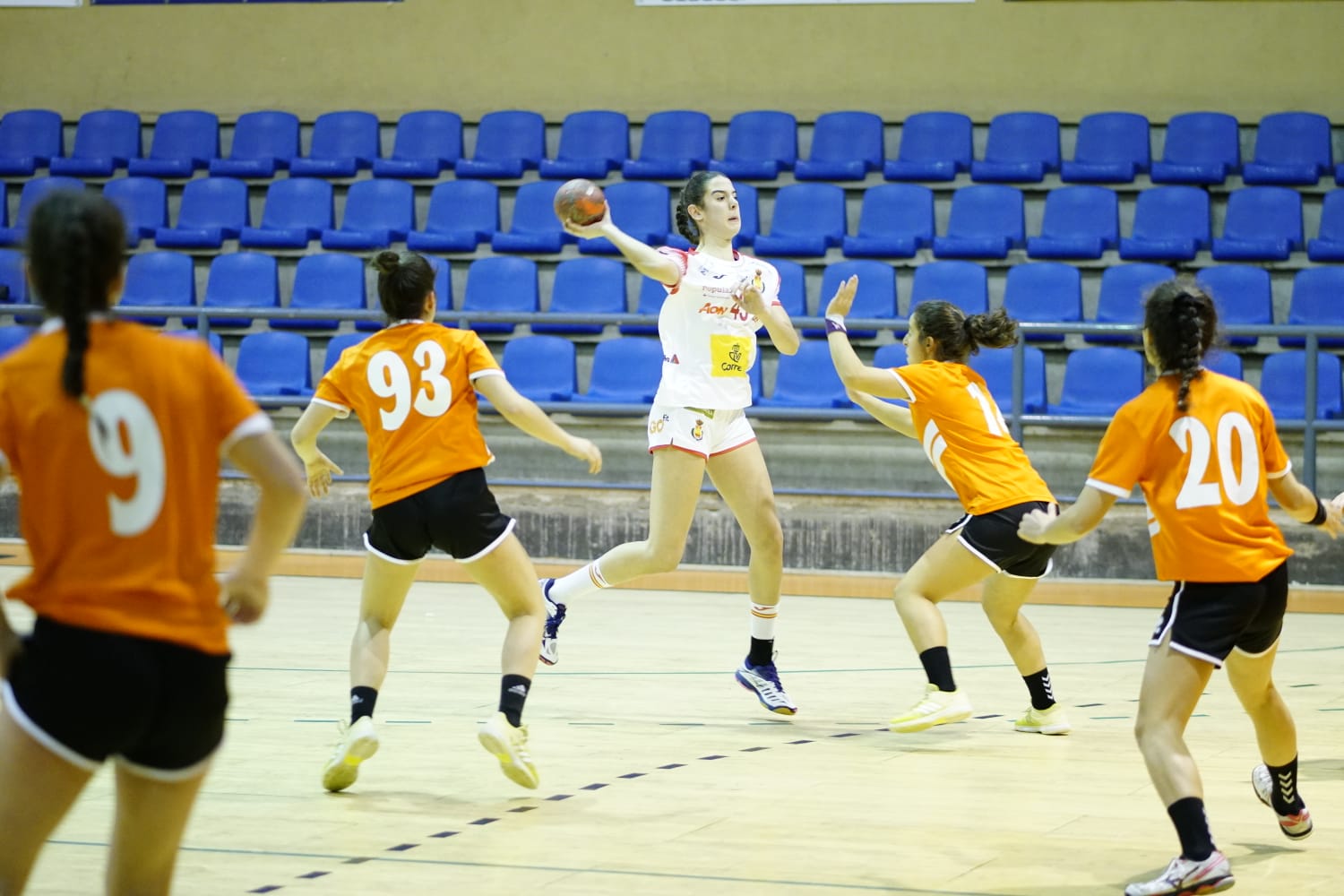 El combinado español se encuentra esta semana de concentración en Béjar