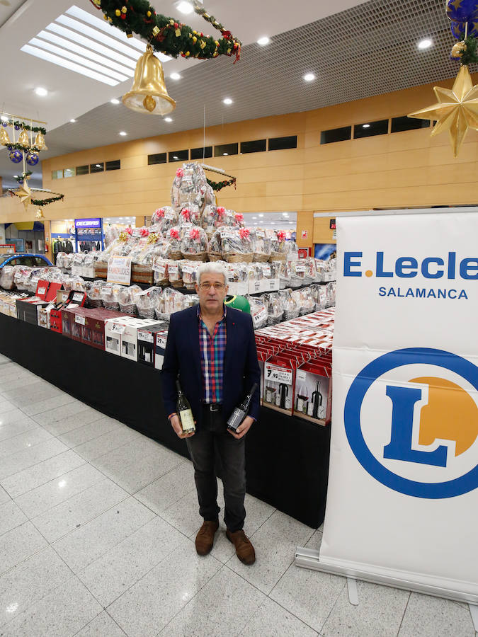 Todos los clientes del hipermercado podrán adquirir sus cestas navideñas personalizadas con los productos salmantinos que más les gusten