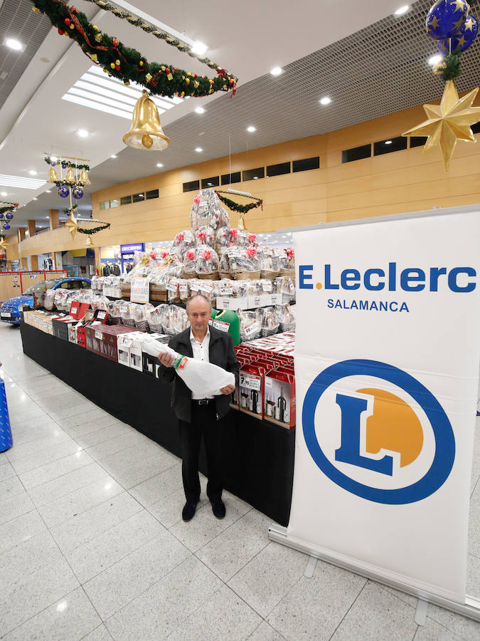 Todos los clientes del hipermercado podrán adquirir sus cestas navideñas personalizadas con los productos salmantinos que más les gusten