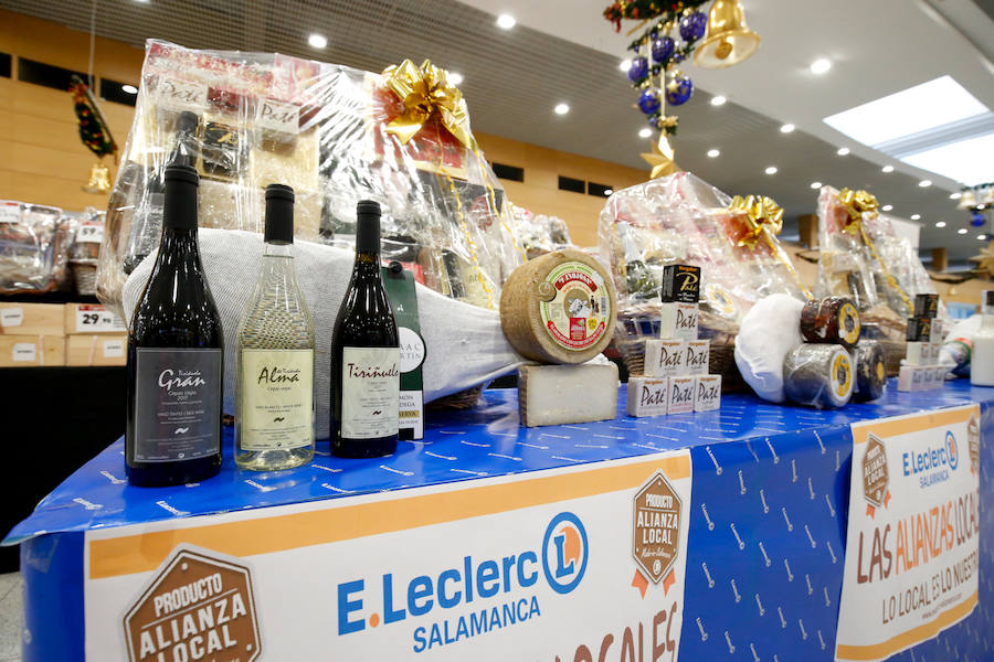 Todos los clientes del hipermercado podrán adquirir sus cestas navideñas personalizadas con los productos salmantinos que más les gusten