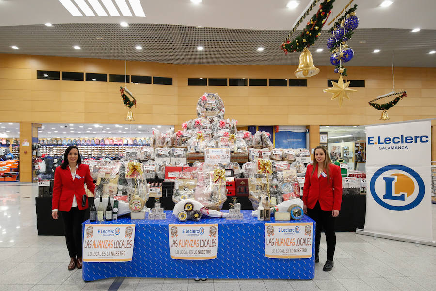 Todos los clientes del hipermercado podrán adquirir sus cestas navideñas personalizadas con los productos salmantinos que más les gusten