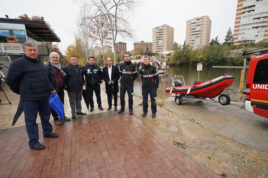 Fotos: Nuevas rampas de acceso al Pisuerga para emergencias