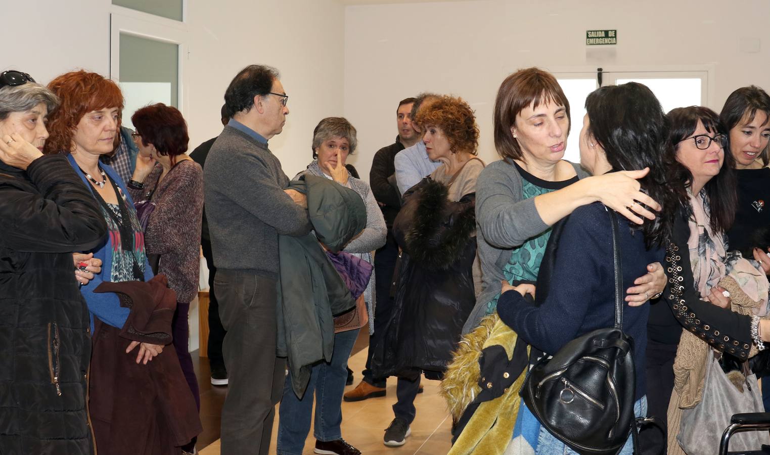 Fotos: Despedida a José Manuel de la Huerga en el tanatorio de El Salvador