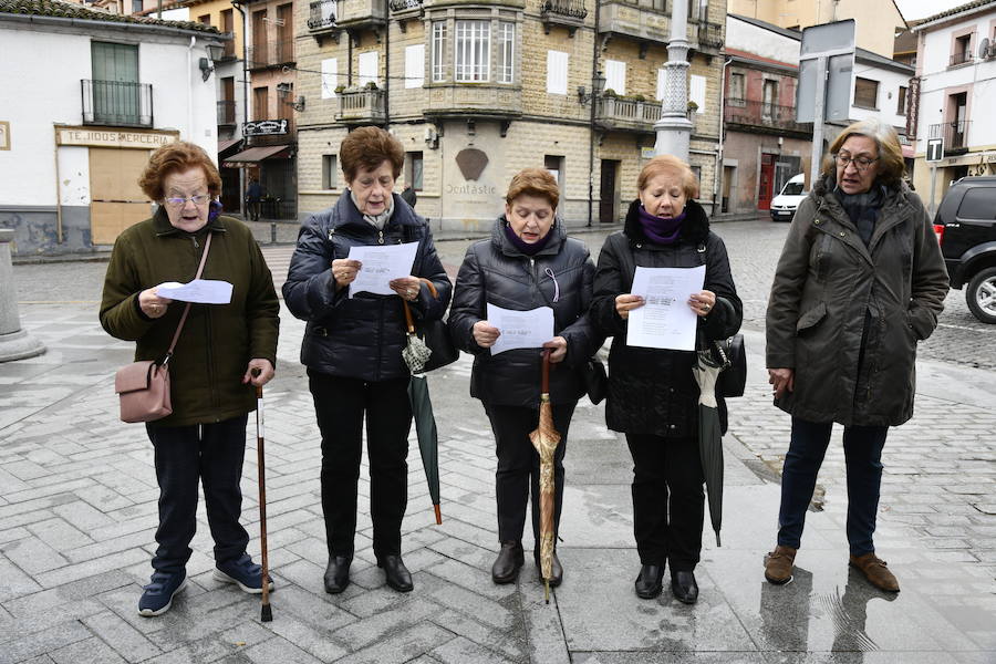 Fotos: Actos contra la violencia de género en El Espinar