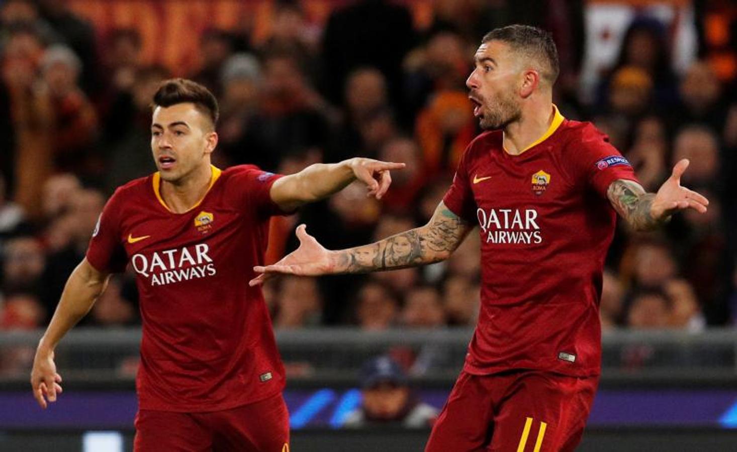 Fotos: El Roma-Real Madrid, en imágenes