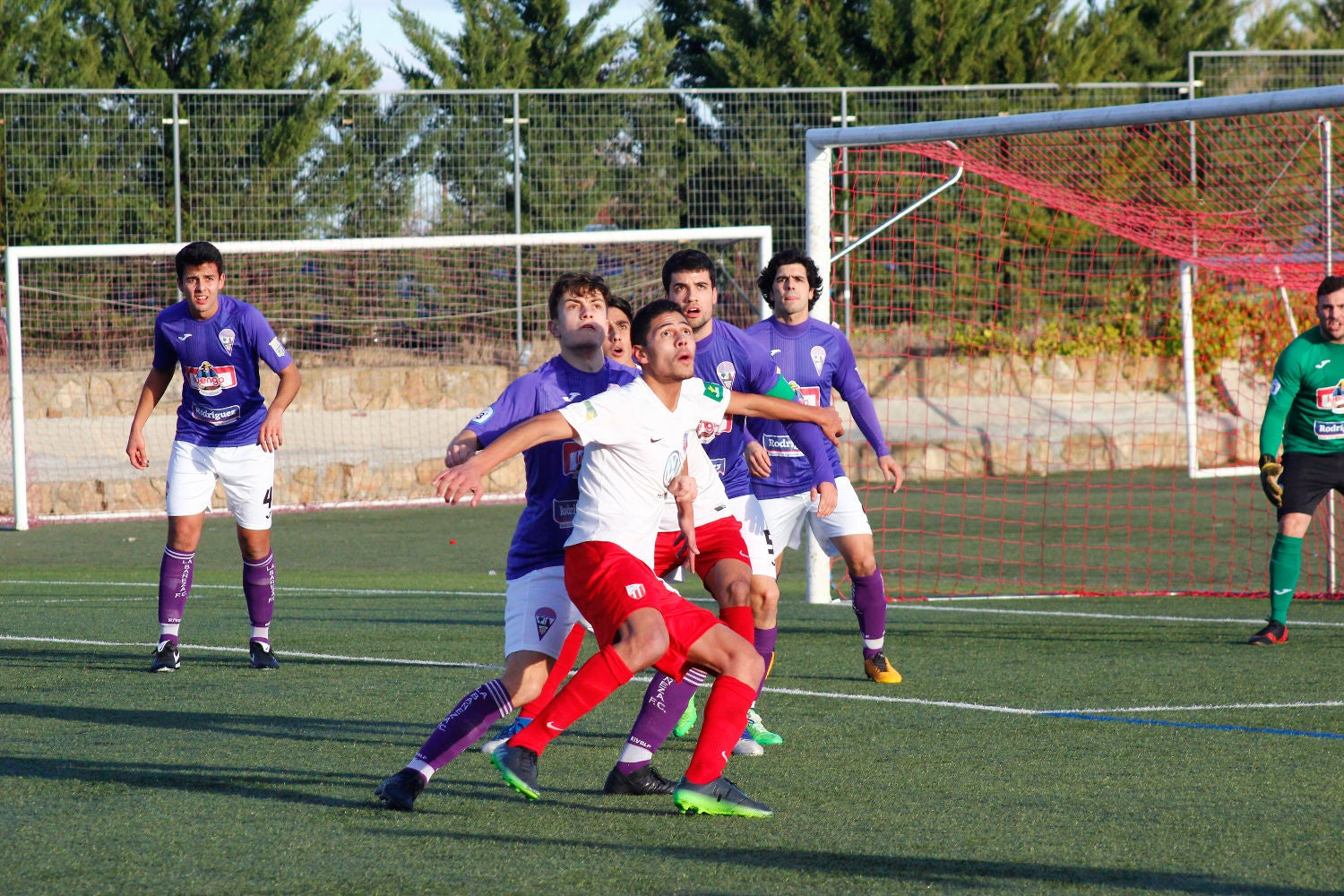 Encuentro correspondiente a la jornada 15 del Grupo VIII de Tercera División