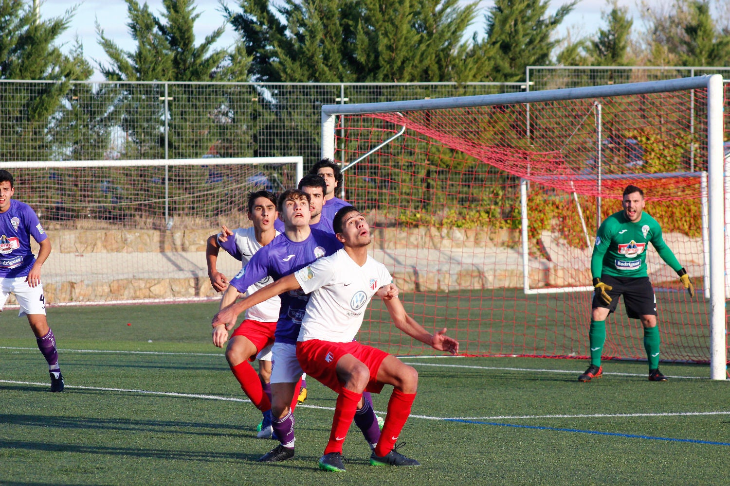 Encuentro correspondiente a la jornada 15 del Grupo VIII de Tercera División