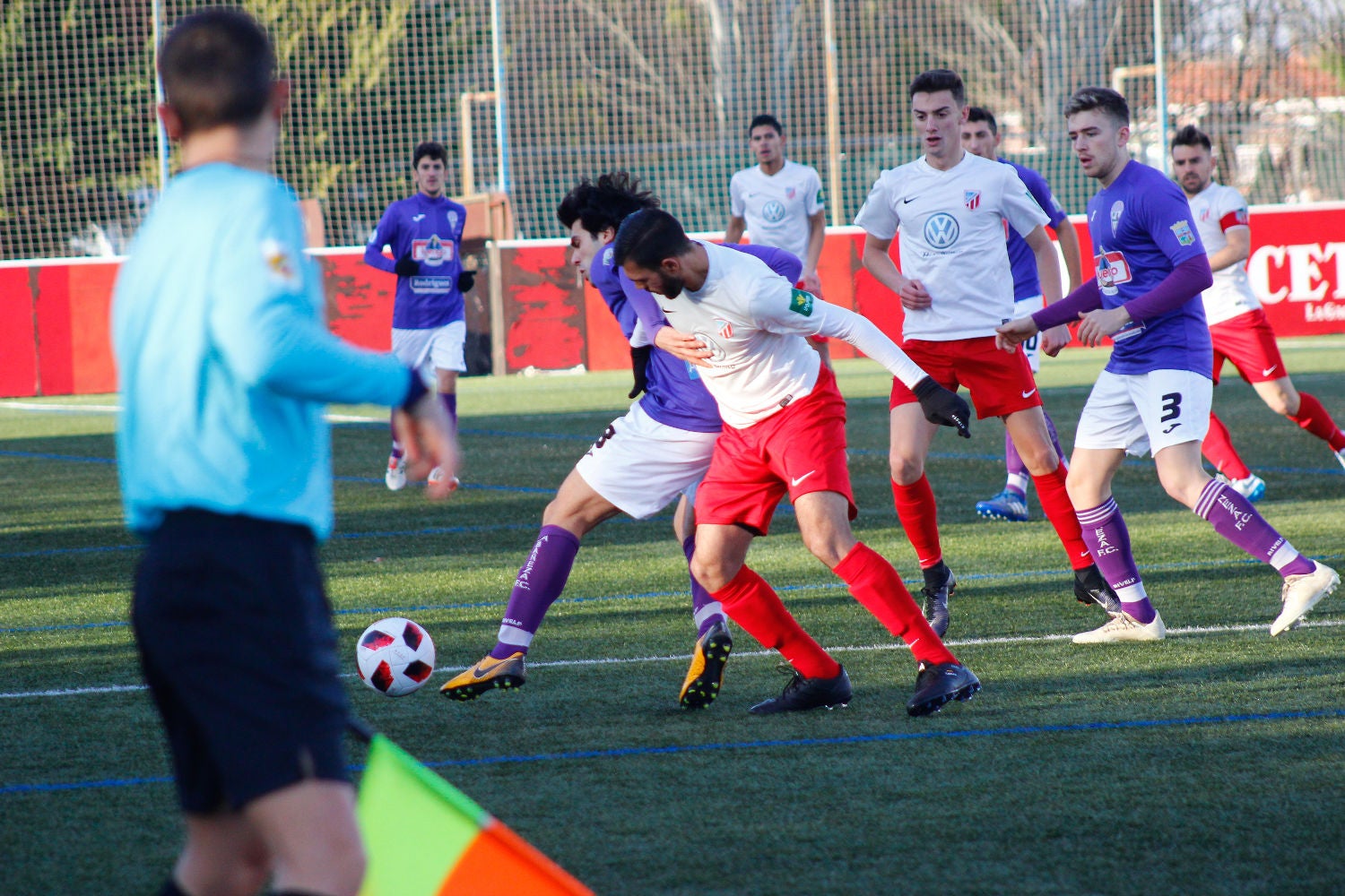 Encuentro correspondiente a la jornada 15 del Grupo VIII de Tercera División