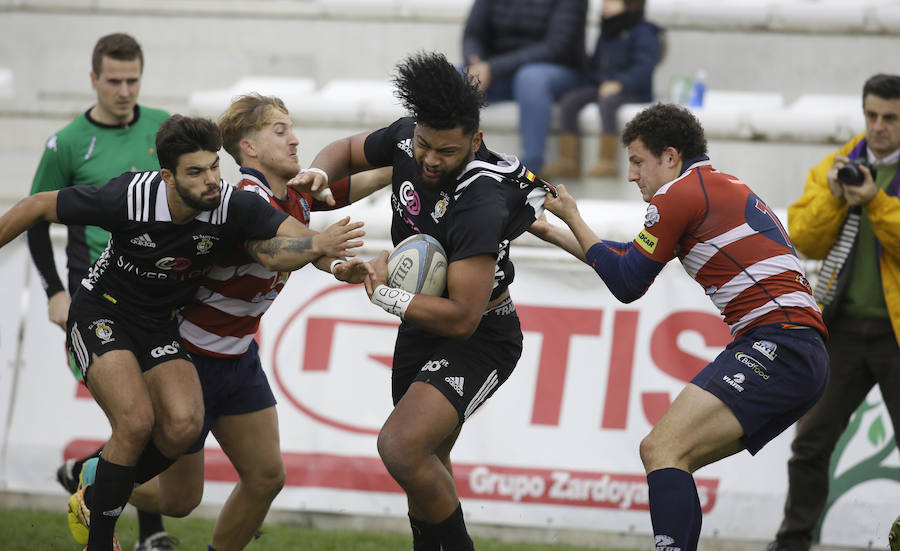 Partido correspondiente a la jornada 10 de la División de Honor de Rugby 2018/2019 disputado en San Román