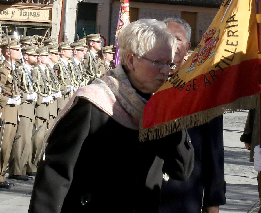 Fotos: Jura de Bandera en la Plaza Mayor de Segovia