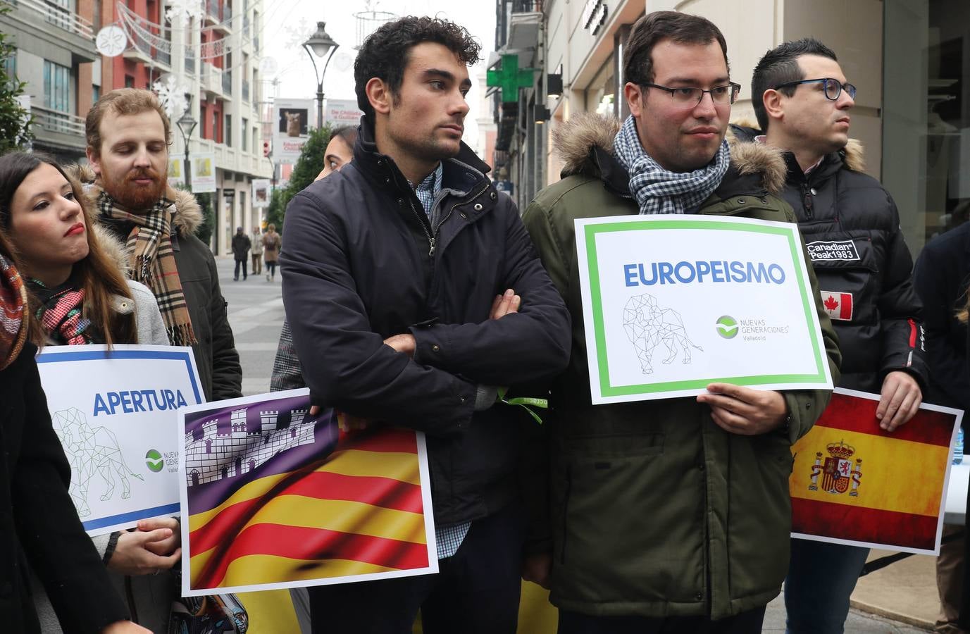 El presidente autonómico del PP y candidato a la Presidencia de la Junta, Alfonso Fernández Mañueco, aboga por un proyecto «de ilusión y futuro» para la ciudad