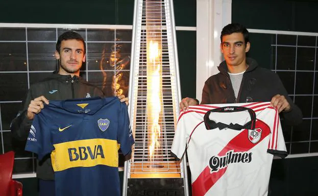 Angelo Macaroni (Boca Juniors) y Fede Inestal (River Plate). 