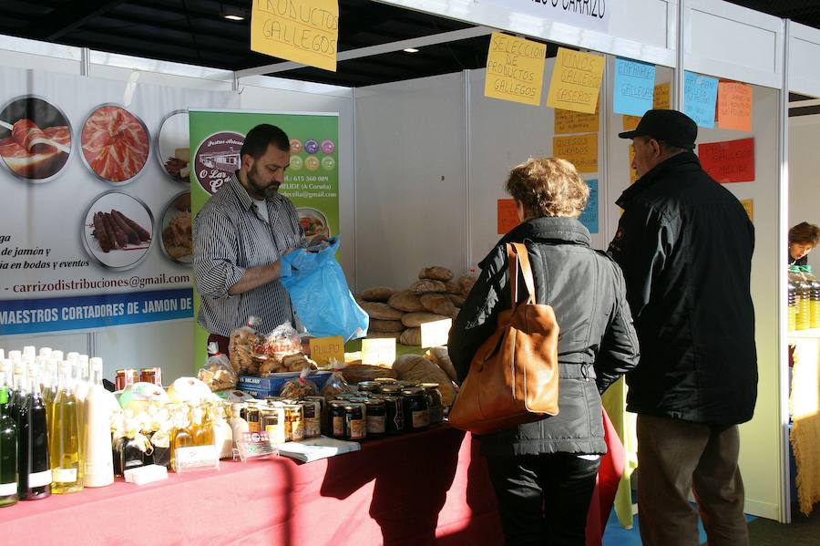 Uno de los expositores de la feria gastronómica, durante la edición del pasado año.