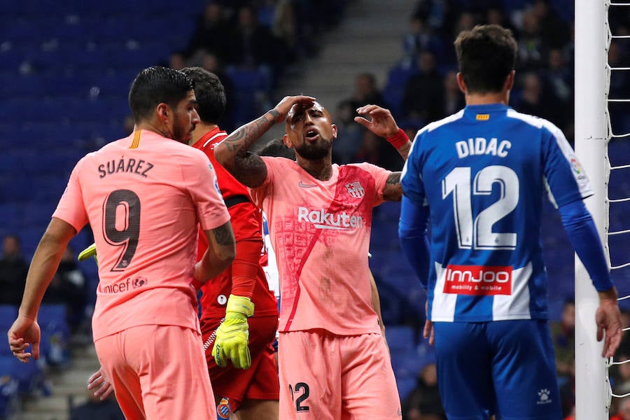 Fotos: Las mejores imágenes del Espanyol-Barcelona