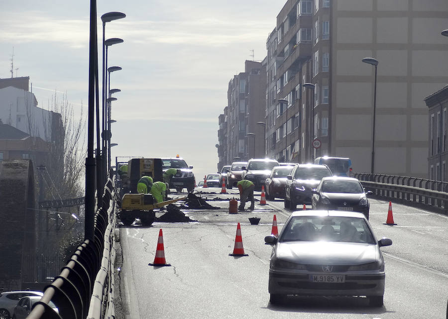 Fotos: Obras en Arco de Ladrillo (Valladolid)