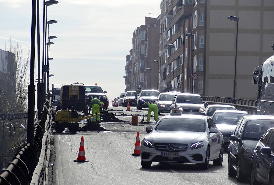 Fotos: Obras en Arco de Ladrillo (Valladolid)