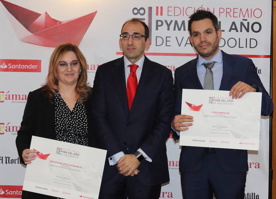 Fotos: Entrega de los premios Pyme del Año en la Cámara de Comercio de Valladolid