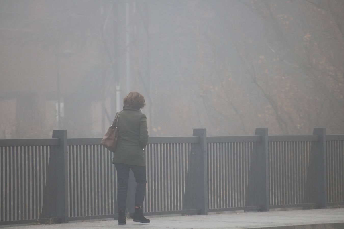 Fotos: Jornada de niebla en Valladolid