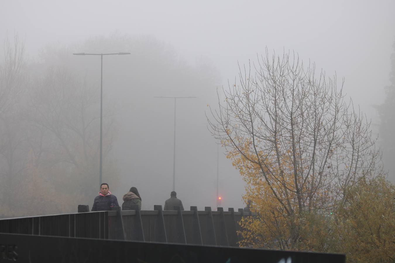 Fotos: Jornada de niebla en Valladolid