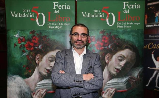 José Manuel de la Huerga, en la Feria del Libro de Valladolid de 2017. 