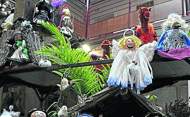 Uno de los nacimientos presentados el año pasado. 