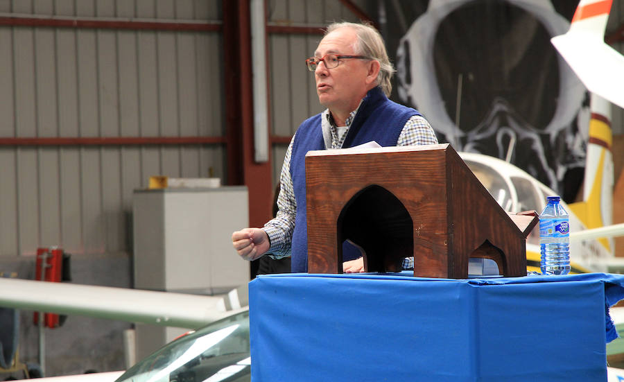 Fotos: Homenaje a José Antonio González en el aeródromo de Fuentemilanos