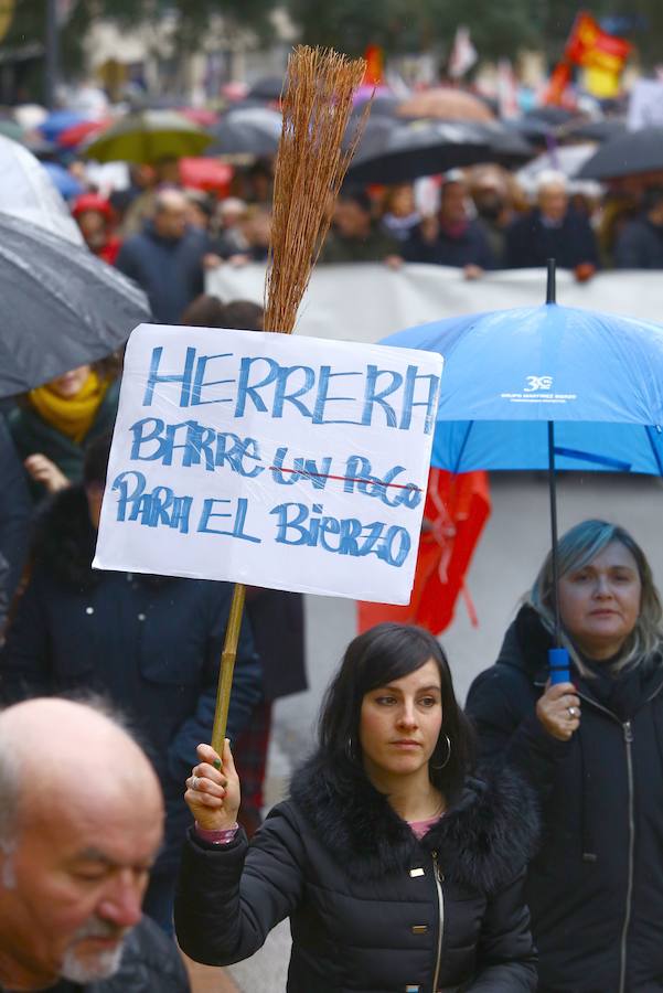 Fotos: Manifestación por el futuro de El Bierzo