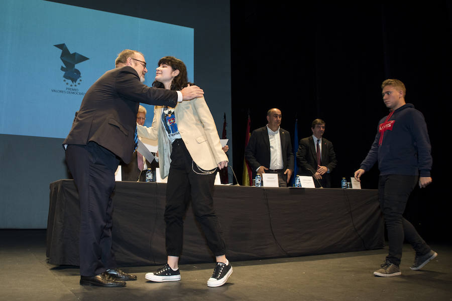 Fotos: Entrega de premios a los Valores Democráticos
