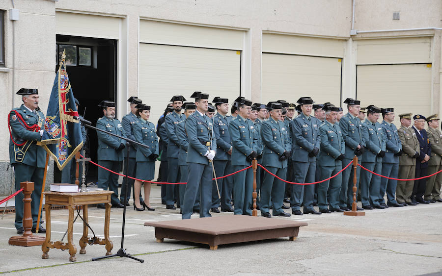 Fotos: Toma de posesión del nuevo jefe de la comandancia de la Guardia Civil