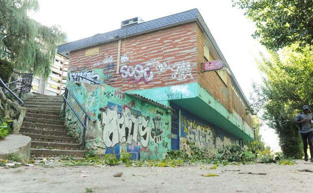 Estado acutual del edificio ubicado en Las Moreras. 