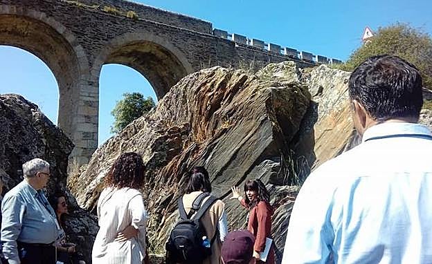 Uno de los fam trip en los que se trasladó a los asistentes a Siega Verde. 