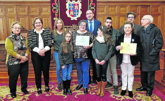 Entrega de los premios de los belenes.