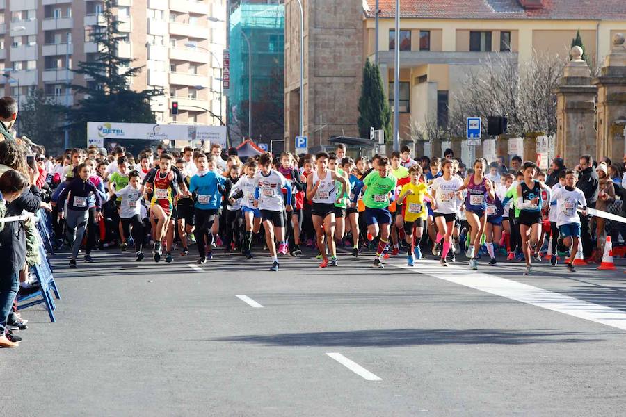 Fotos: Tercera carrera de niños de la San Silvestre salmantina