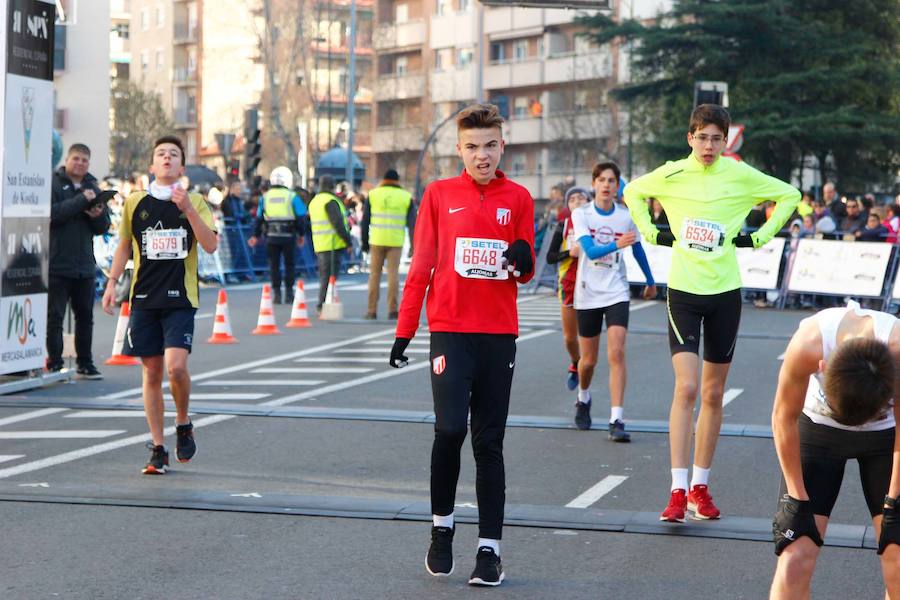 Fotos: Tercera carrera de niños de la San Silvestre salmantina