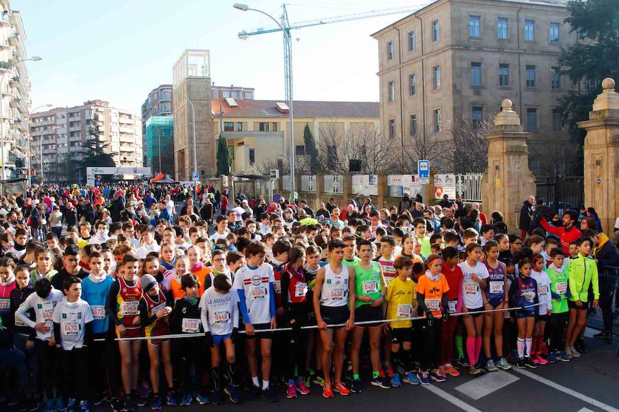 Fotos: Tercera carrera de niños de la San Silvestre salmantina