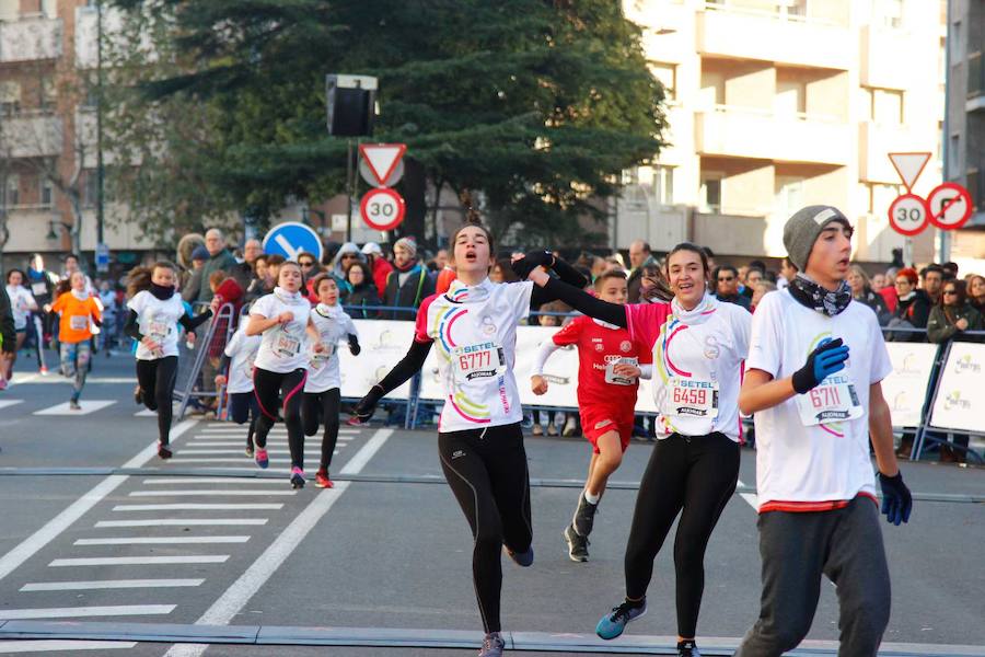 Fotos: Tercera carrera de niños de la San Silvestre salmantina