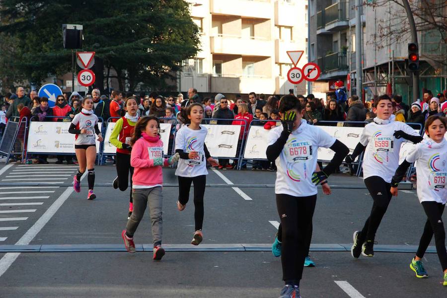 Fotos: Tercera carrera de niños de la San Silvestre salmantina