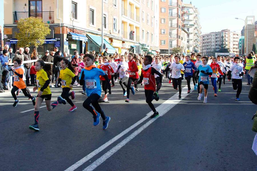 Fotos: Segunda carrera de niños de la San Silvestre salmantina