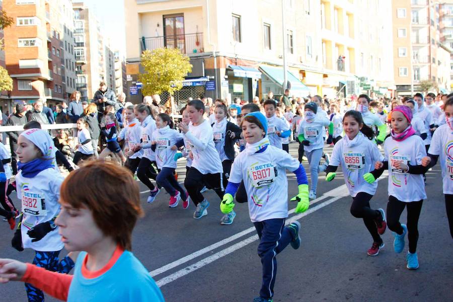 Fotos: Segunda carrera de niños de la San Silvestre salmantina